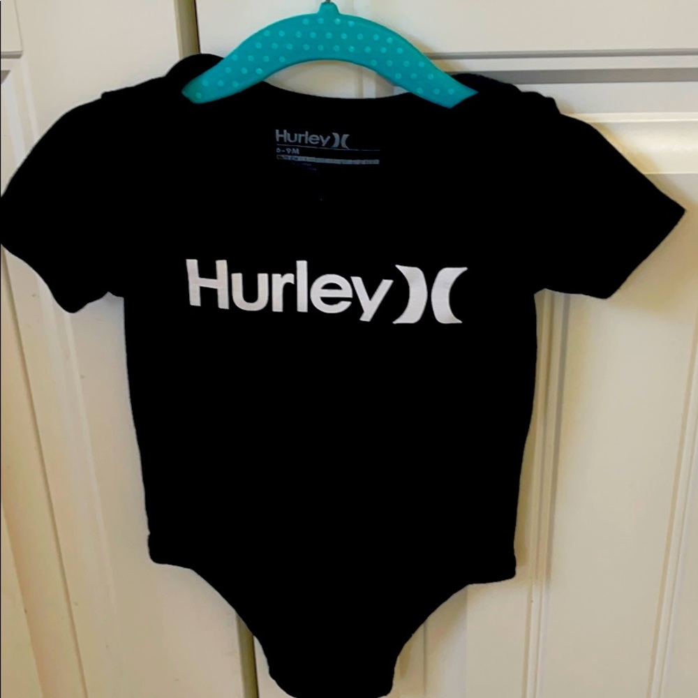 Infant Hurley Black Onesie